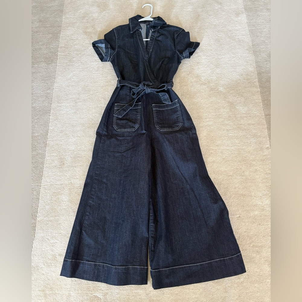 Maeve Wrapped Culotte Jumpsuit